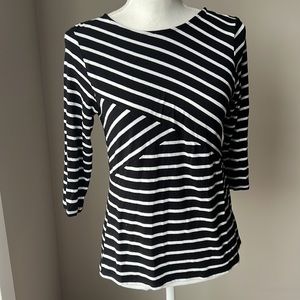 Laura Petites Striped Top